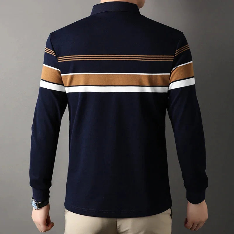 Camisa Polo Manga Longa High-End